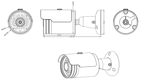Camera AHD  TVT TD-7520AS