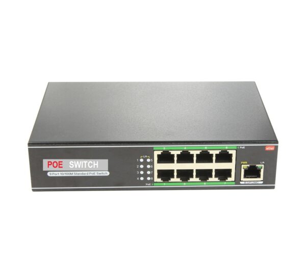 POE SWITCH 9 PORT -08 PORT CẤP NGUỒN CHO CAMERA IP