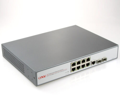 POE31108PF-at(8PoE+2G/2GF) 8 IP PoE Camera Power Network Endpoint Switch with LAN port