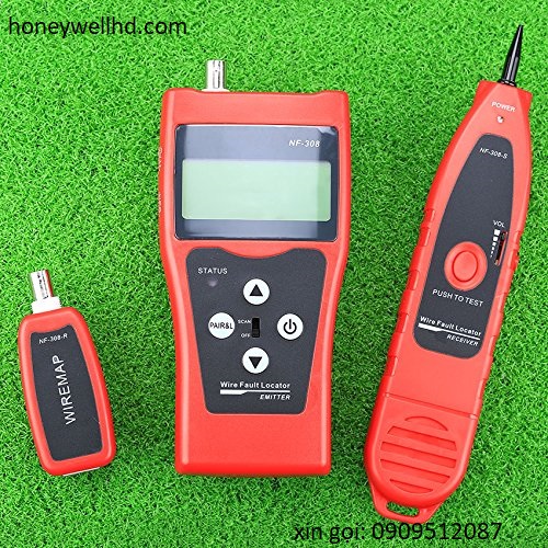 Máy test mạng NF-308 đo số mét cáp (Đỏ)