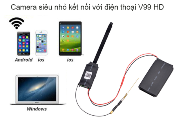 Camera IP Wifi siêu nhỏ 1080P HDgiám sát từ xa bí mật