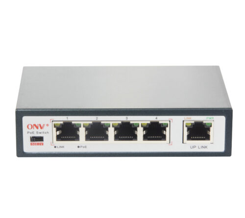 5-Port 10/100Mbps with 4-Port PoE dùng cho camera ip