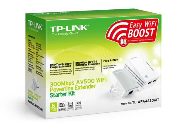 PowerLine WiFi TP-LINK TL-WPA2220KIT mở rộng mạng WiFi qua đường điện