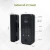 Khóa vân tay điều khiển từ xa dành cho cửa kính