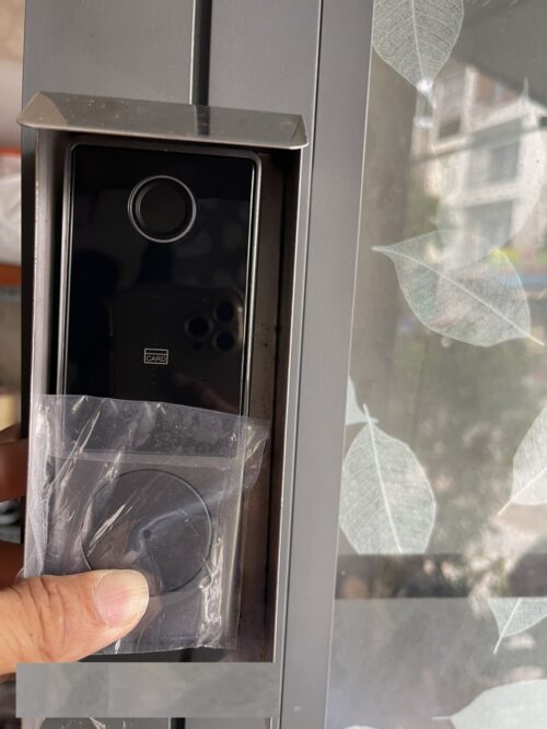 Khoá cửa cổng điện tử có vân tay 4 in 1 GOLDLOCK